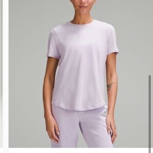 lululemon Light Purple Love Crewneck Tee